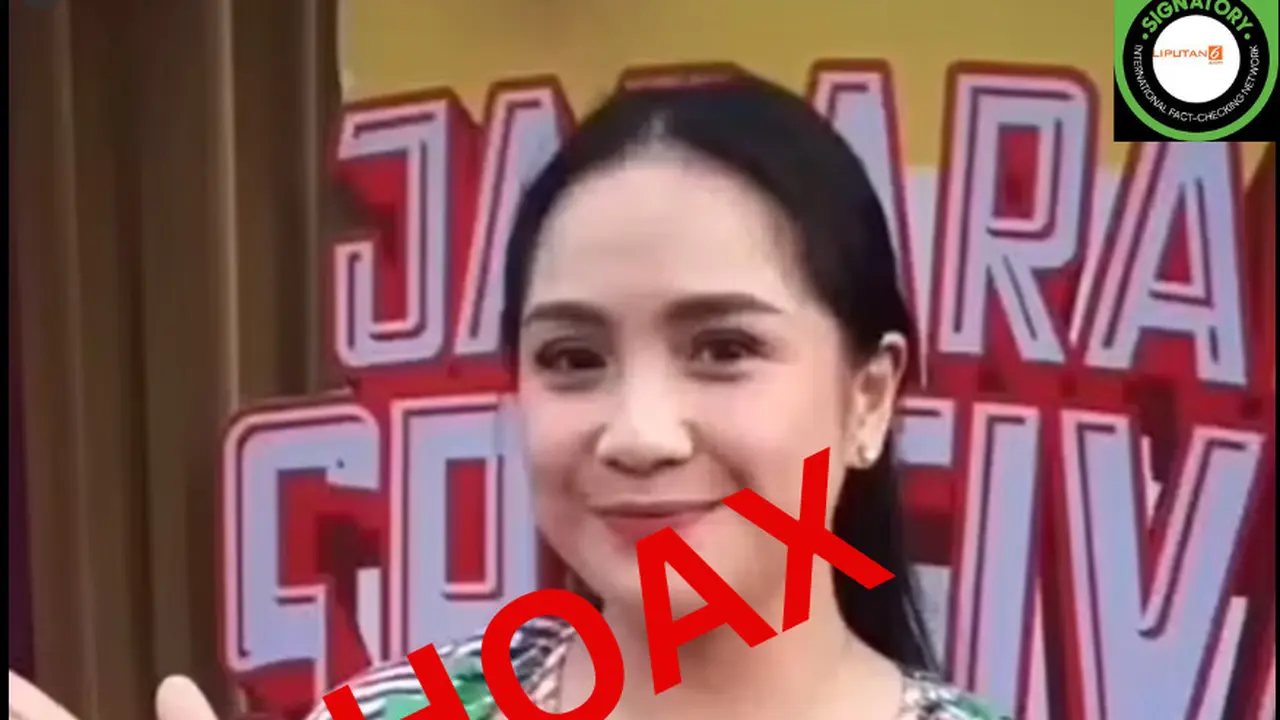 Cek Fakta Liputan6.com menemukan klaim video Nagita memberi bantuan dana Rp 50 juta