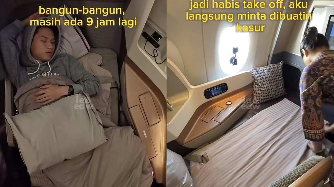 Penerbangan terpanjang di dunia dari Singapura menuju New York