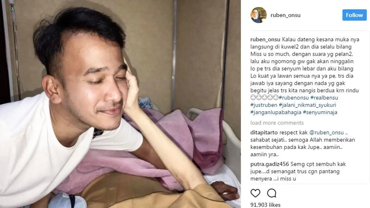 [Bintang] Ruben Onsu dan Julia Perez