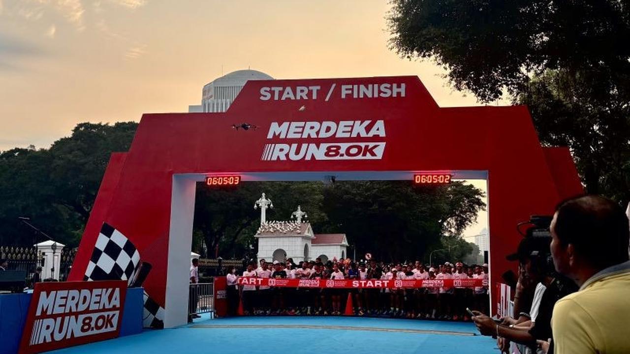 Ribuan Pelari Ramaikan Merdeka Run 8.0 K: Trivia Unik di Balik Lomba Lari Gratis HUT Ke-80 RI