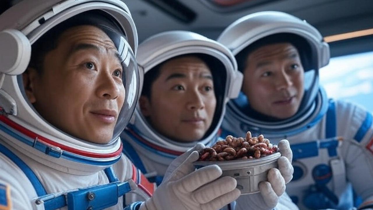China Kirim Tiga Astronot ke Luar Angkasa Bawa Cacing, Ternyata untuk Tujuan Mulia
