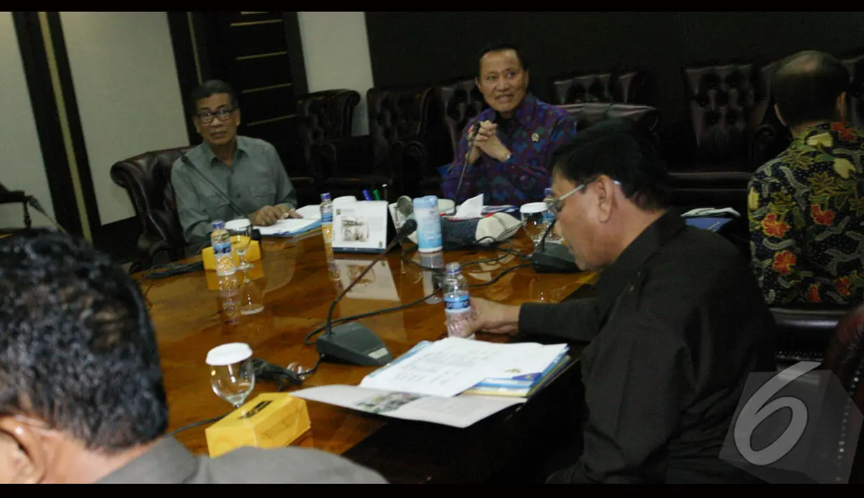 Rapat untuk mencari pengganti pimpinan KPK, Busyro Muqoddas ini dipimpin langsung oleh Ketua Pansel, Amir Syamsudin, Jakarta, Kamis (14/8/2014) (Liputan6.com/Johan Tallo)