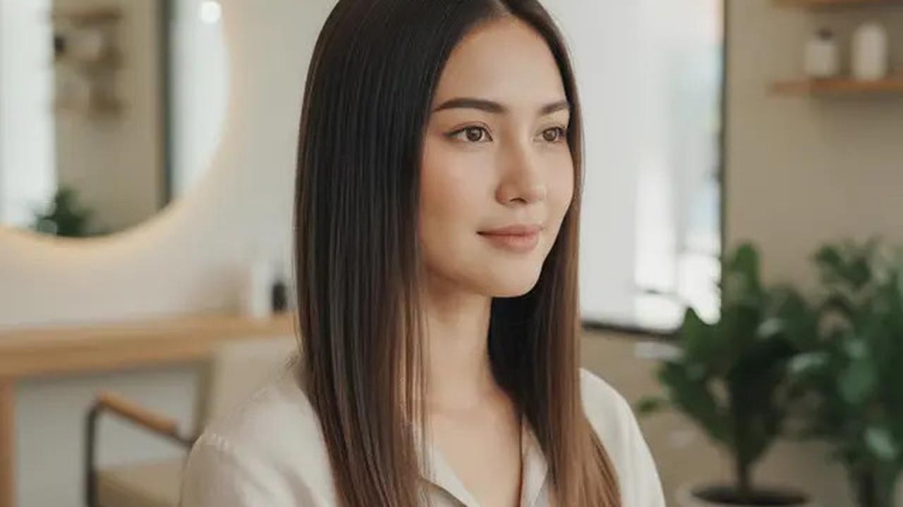 9 Model Rambut Wanita Panjang Lurus Tipis, Inspirasi untuk Tampil Stylish