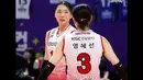Park Hye-min yang akan genap berusia 23 tahun pada 8 November 2023 dan berposisi sebagai outside hitter ini telah membela Daejeon Jungkwanjang Red Sparks sejak musim 2021/2022. Ia didatangkan Red Sparks dari sesama klub Liga Bola Voli Korea Selatan, GS Caltex Seoul KIXX. (Instagram@red_sparks)