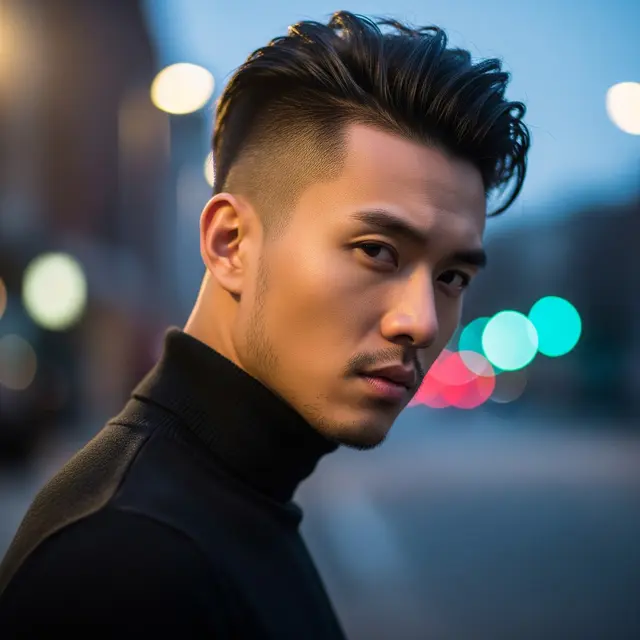 Undercut Mandarin Style