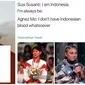 Tanggapan 6 Selebritis Soal Pernyataan Agnez Mo Akui Tidak Berdarah Indonesia (sumber:Instagram/nikitamirzanimawardi_17 dan duniamanji)