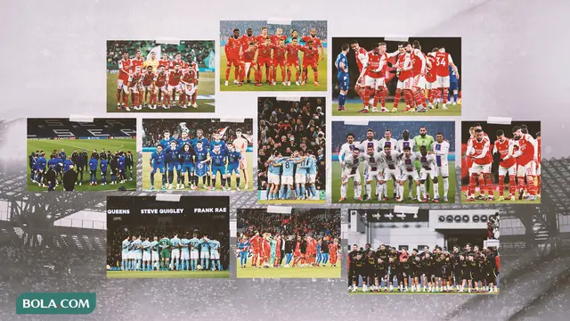Kolase - Skuad Man City, PSG, Bayern Munchen, Chelsea, Arsenal