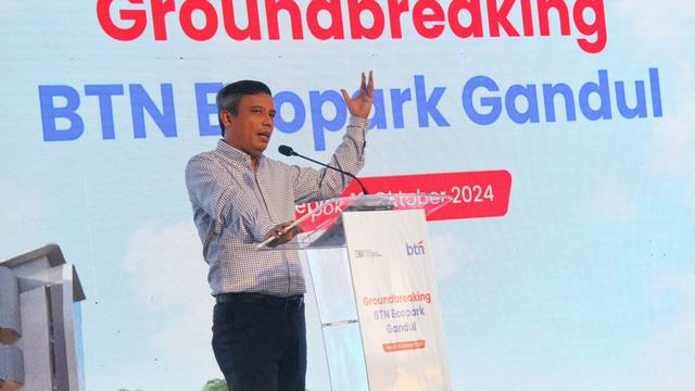 PT Bank Tabungan Negara (Persero) Tbk (BTN) telah resmi memulai proyek BTN Ecopark Gandul di Cinere, Depok, pada 18 Oktober 2024