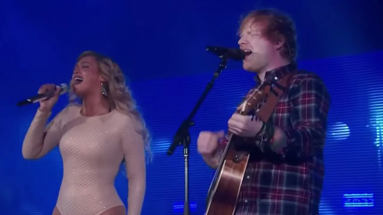 Eddie Vedder dan Beyonce di Global Citizen Festival 2015 (MSNBC)