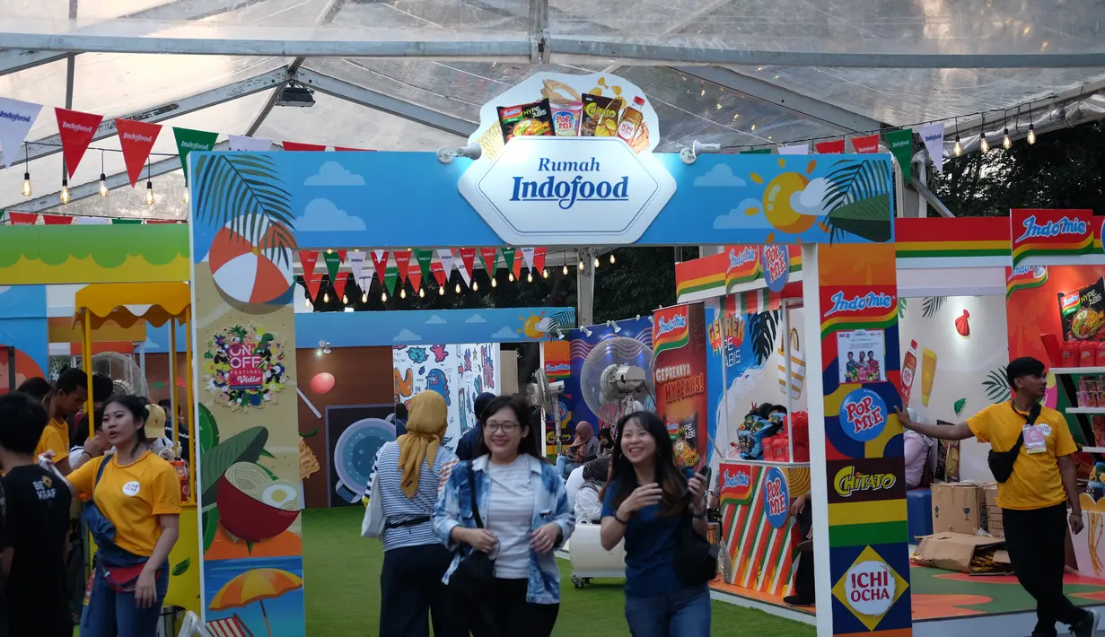 Rumah Indofood meriahkan ON OFF Festival 2019 yang diselenggarakan pada 7-8 September 2019 di Istora Senayan, Jakarta.
