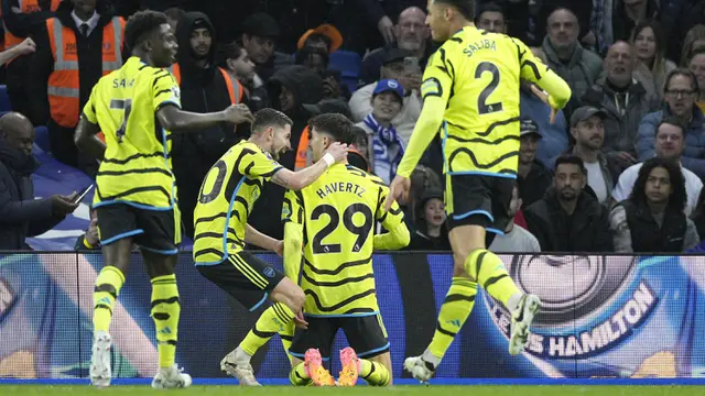 Kai Havertz - Brighton and Hove Albion vs Arsenal