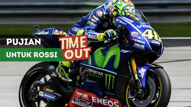 Berita video ikon MotoGP, Valentino Rossi, disamakan dengan pelari cepat ternama dunia, Usain Bolt. Siapa yang memberi pujian tersebut?
