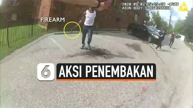 VIDEO: Rekaman Aksi Polisi Tembak Pemuda Berkulit Hitam