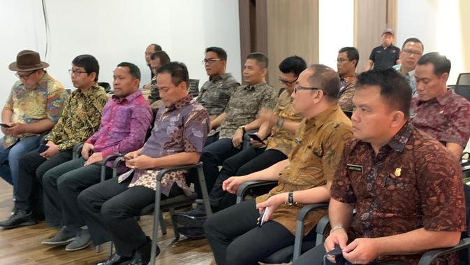 Rombongan perwira SESPIMTI Polri Angkatan ke-28 ini dipimpin oleh pembina dan pengajar (widyaiswara) SESPIMTI SESPIM Polri, Brigjen Pol Suryambodo. (Foto: Liputan6/Istimewa)