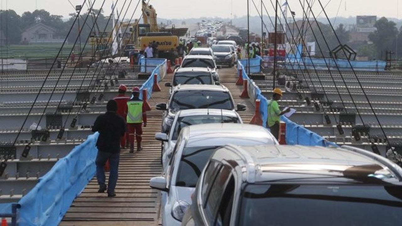 Jembatan Kali Kuto. ©Liputan6.com/Arya Manggala