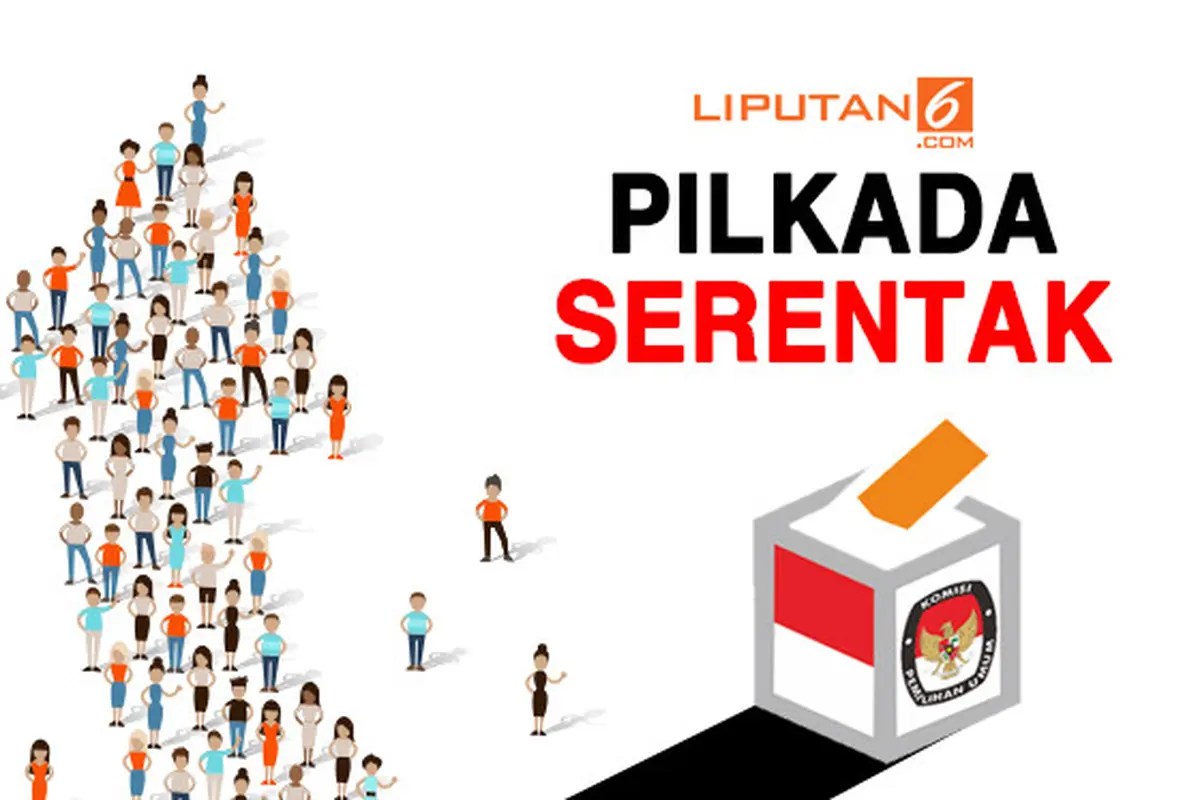 ilustrasi Pilkada serentak