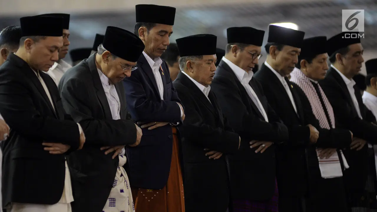 Presiden Jokowi Salat Ied di Istiqlal