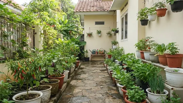 Ide Kebun Sayur untuk Rumah Type 36 dengan Lahan Terbatas