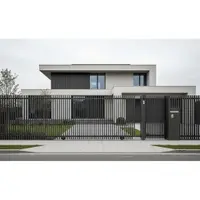 Model Pagar Besi Minimalis Anti Maling dan Anti Ular (Image by Gemini AI)