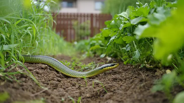 Tips Kebun Sayur Belakang Rumah Bebas Ular/ Ilustrasi oleh AI