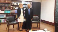 Wakil Ketua DPR menerima kunjungan Dubes Hungaria (Liputan6.com/Devira Prastiwi)