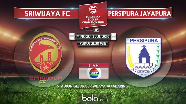 Sriwijaya FC Vs Persipura Jayapura (Bola.com/Adreanus Titus)