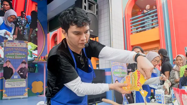 Kemeriahan di Rumah Indofood Bersama Aldi Taher