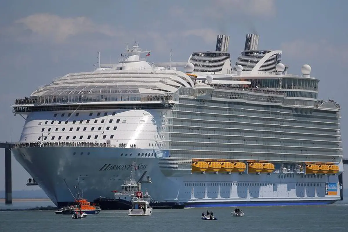 Harmony of the Seas, 'Monster' yang Tingginya Lebih dari Eiffel