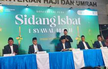 Hasil Sidang Isbat: Lebaran Idulfitri 1 Syawal 1447 Hijriah Sabtu 21 Maret 2026