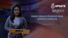 Beredar di media sosial postingan video yang diklaim pengunduran diri Gibran Rakabuming Raka sebagai Wakil Presiden RI. Lalu benarkah postingan video yang diklaim pengunduran diri Gibran Rakabuming Raka sebagai Wakil Presiden RI?