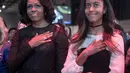 Di mata seorang Presiden Obama, Michelle Obama bukan hanya berperan sebagai istri dan ibu dari anak-anaknya, namun Michelle adalah sahabat bagi Obama yang selalu menjadi tempatnya berbagi suka maupun duka. (AFP/Bintang.com)