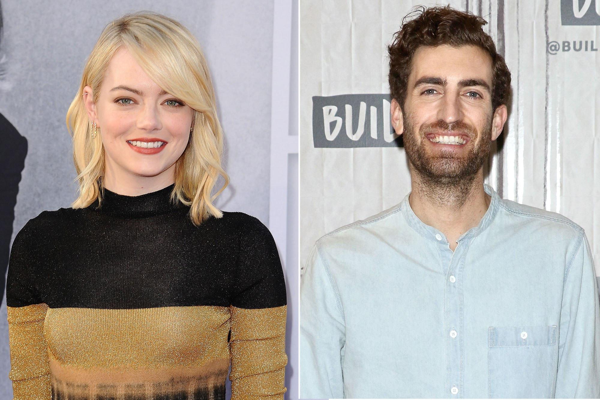 Emma Stone dan pacar baru, Dave McCary. (Foto: JASON LAVERIS/FILMMAGIC; JIM SPELLMAN/GETTY IMAGES/People.com)