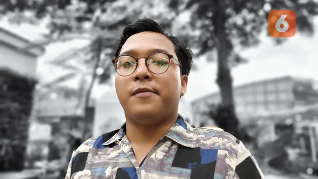 Hasil foto di mode Portrait (filter AI Color Portrait) menggunakan Oppo Reno6 dengan ColorOS 12