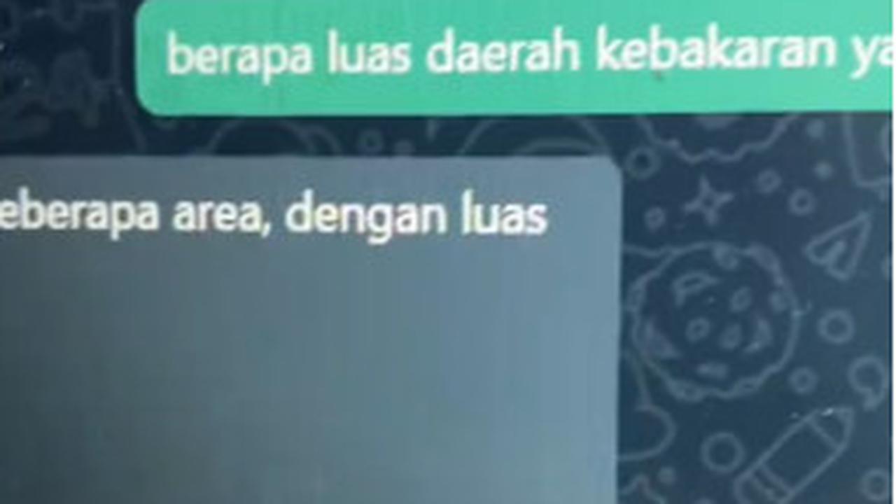 Meta AI Ditanya Luas Kebakaran Los Angeles