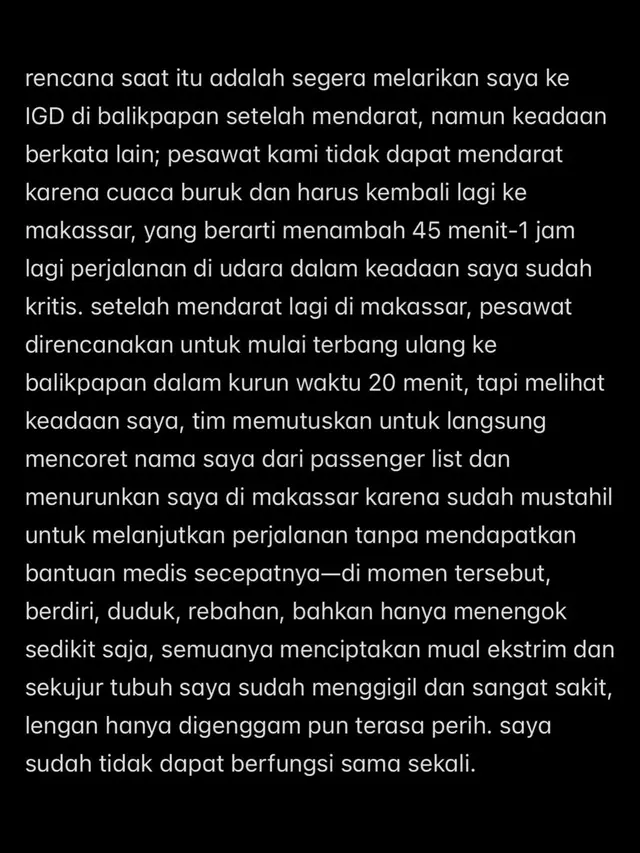 Unggahan Hindia. (Foto: Dok. Instagram @wordfangs)