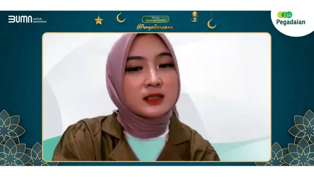 Gandeng Influencer dan Entrepreneur, Pegadaian Webinar Bagi Inspirasi Kembangkan Usaha di Bulan Ramadan