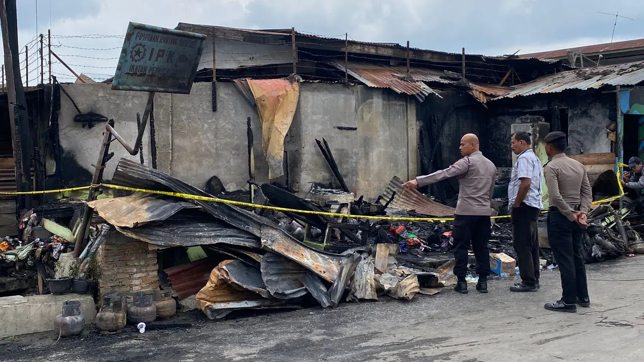 Rumah Wartawan di Karo Terbakar