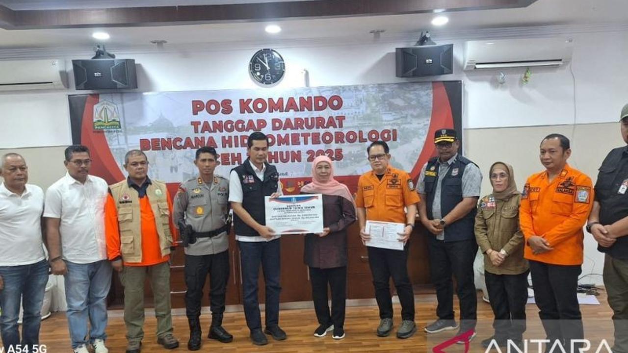 Pemerintah Provinsi Jatim Salurkan Bantuan Rp3 Miliar untuk Korban Bencana di Aceh