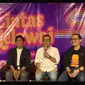 Denny Malik dan Helmy Yahya di kawasan Melawai, Jakarta Selatan, Jumat (13/9/2024), dalam rangka jumpa pers Festival Lintas Melawai Vol 2. (Dok. via M. Altaf Jauhar)