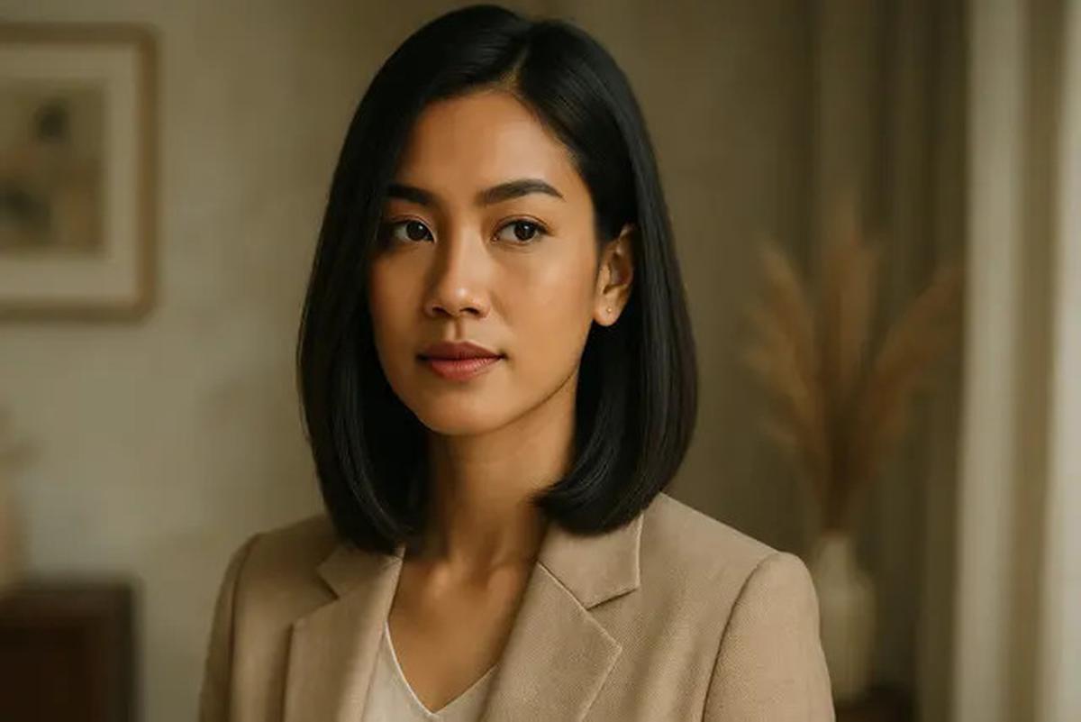 8 Model Rambut untuk Wajah dengan Dagu Runcing, Inspirasi yang Bikin Penampilan Makin Menarik
