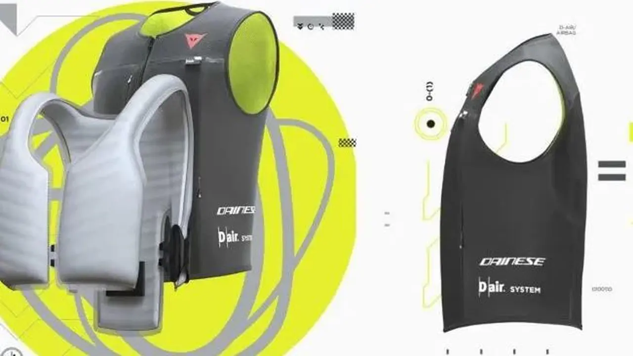 Rompi Dainese dilengkapi airbag