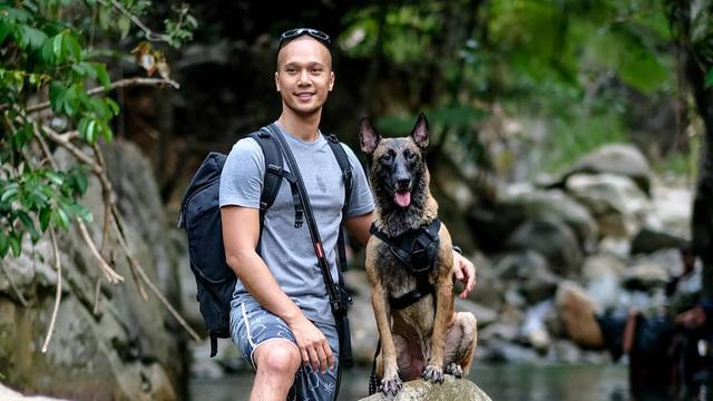 7 Potret Kenangan Bima Arya Dan Sparta Anjingnya Yang Kini Mati