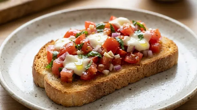 Resep Bruschetta Pakai Roti Tawar
