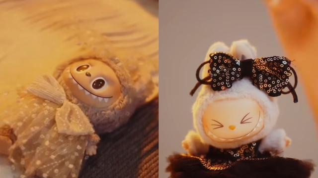 Boneka Labubu dipakaikan busana rancangan oleh desainer ternama Indonesia. (Dok: IG @depepedia https://www.instagram.com/depepedia/)