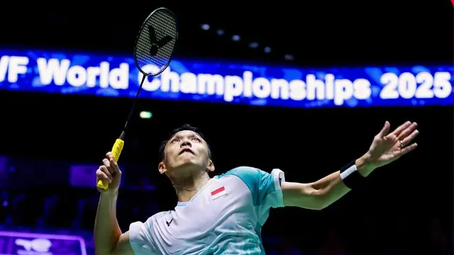Jonatan Christie - Kejuaraan Dunia Bulu Tangkis 2025 - Bulu Tangkis