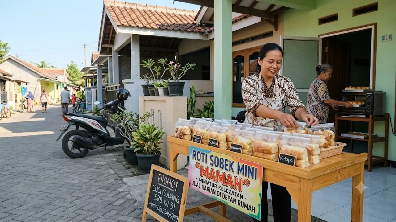 6 Ide Jualan Roti Sobek Tanpa Sewa Toko, Modal Hemat Cuan Menjanjikan