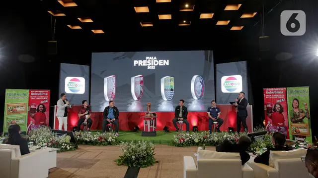 FOTO: Piala Presiden 2022 Siap Digelar