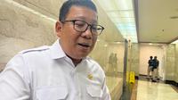 Kepala Badan Pangan Nasional (Bapanas) Arief Prasetyo Adi di Kantor Kementerian Koordinator Bidang Pangan, Jakarta, Selasa (15/7/2025). (Arief/Liputan6.com)&nbsp;