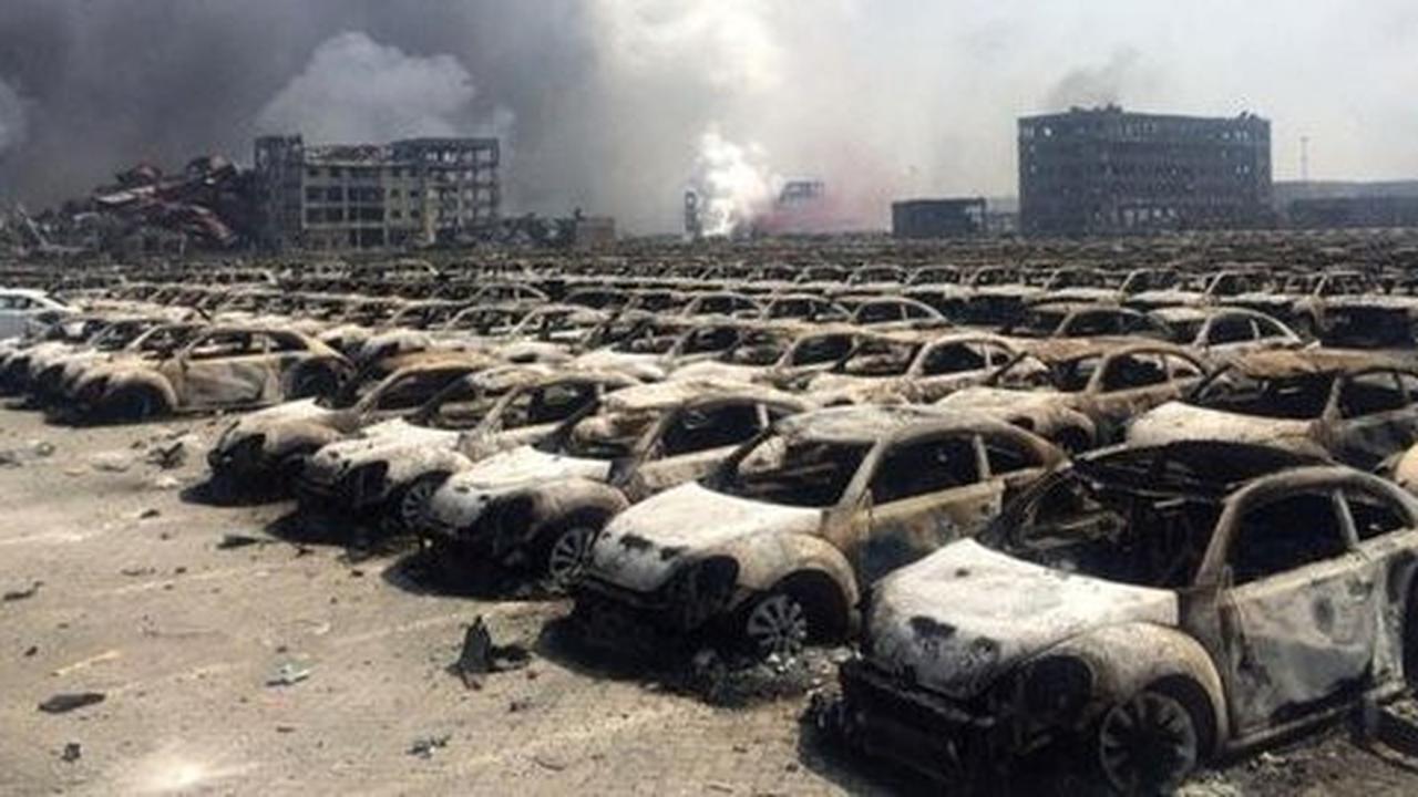 Ledakan Tianjin korban tewas jadi 112, 90 orang dinyatakan hilang