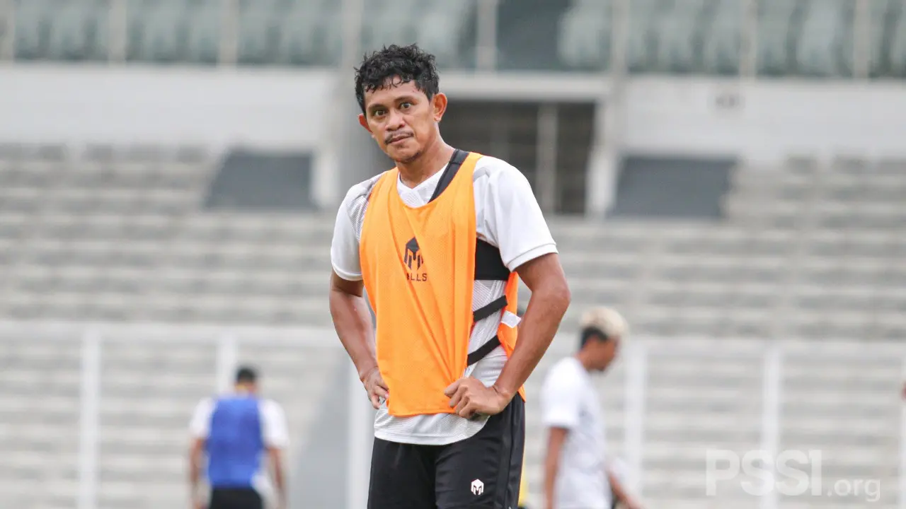 Rizky Pellu baru bergabung dengan pemusatan latihan Timnas Indonesia.